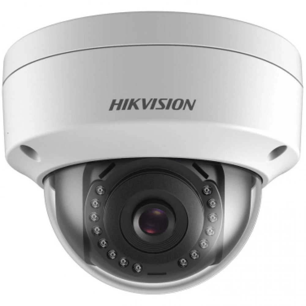 Купольная 4 мегапиксельная IP видеокамера DS-2CD1143G0-I с инфракрасной подсветкой EasyIP 1.0 Plus серии от производителя Hikvision – прекрасный выбор для организации видеонаблюдения за территорией