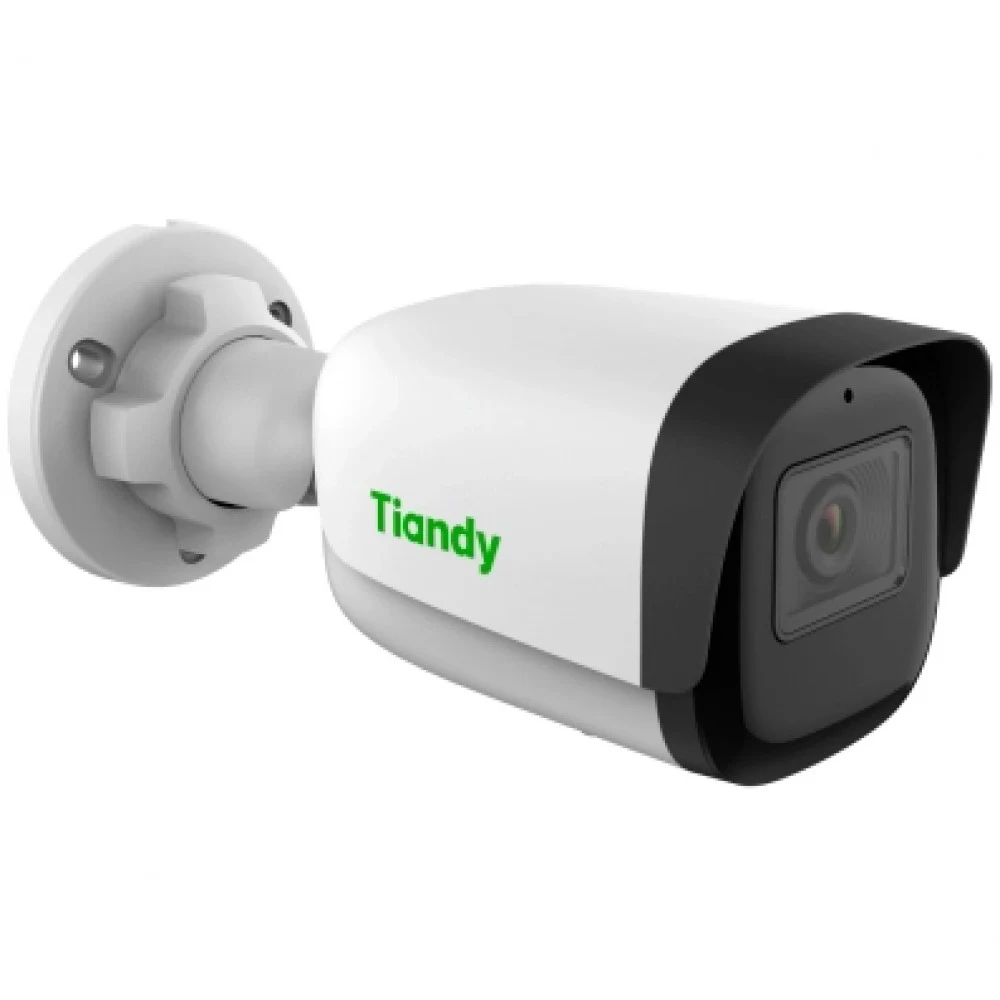Tiandy 2Мп уличная цилиндрическая IP-камера 2.8мм, 512Гб слот SD, кнопка reset ● Default: Metal+Plastic, M: Metal Housing ● Up to 1920x1080@30fps ● S+265/H.265/H.264 ● Min. illumination Color: 0.02L