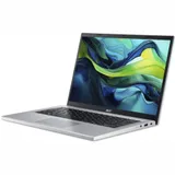 Ноутбук/ ACER Aspire AG14-21P-R4XC 14"(1920x1200 (матовый) IPS)/AMD Ryzen 3 7320U(2.4Ghz)/8192Mb/256PCISSDGb/noDVD/Int:UMA/Cam/BT/WiFi/50WHr/war 1y/1.5kg/Silver/NoOS
