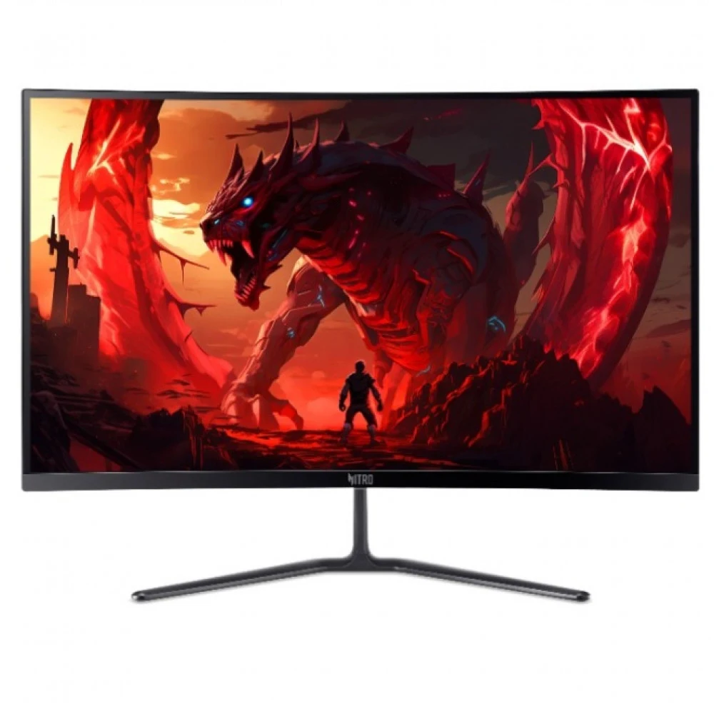 Монитор/ ACER Nitro ED270UX6bmiipx 27'', ZeroFrame, Curved 1500R, Black, 16:9, VA, 2560x1440, 1 / 0,5 (GTG, Min.)ms, 250cd, 220Hz, 2xHDMI(2.1) + 1xDP(1.4) + SPK + Audio Out, Speakers 2Wx2, sync: Fre