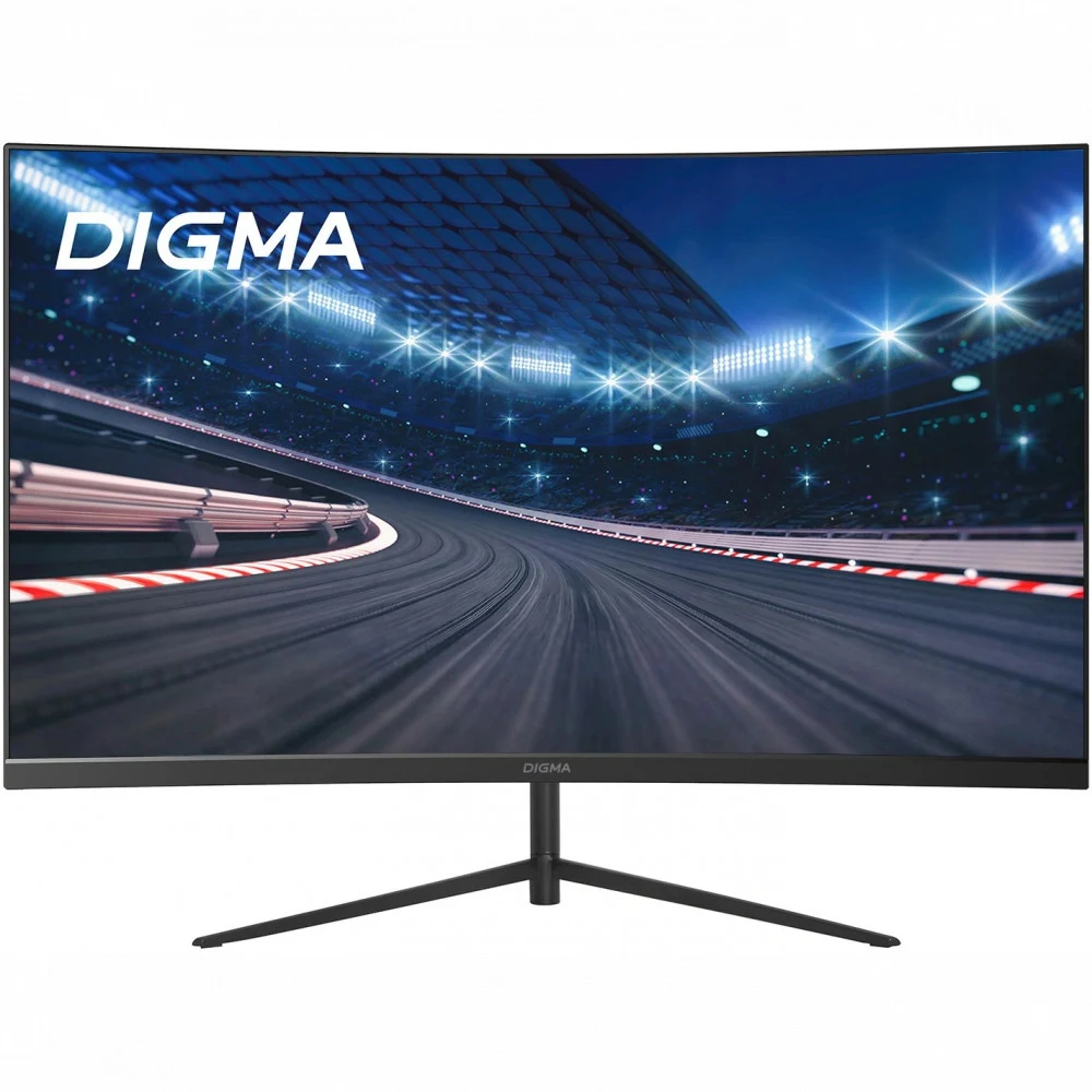 Монитор Digma 27" Overdrive 27A511Q черный VA LED 1ms 16:9 HDMI матовая 250cd 178гр/178гр 2560x1440 180Hz FreeSync DP 2K 4.3кг