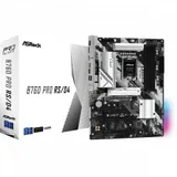 Материнская плата, ASRock, B760 PRO RS/D4 (4710483942075), LGA1700, iB760, 4xDDR4 3200/5333+(OC), 4xSATA3, 3xM.2 (2*PCI-E 4.0x4, 1*PCI-E 4.0x2), Raid, 1xDP, 1xHDMI, 3xPCI-Ex16, 1xPCI-Ex1, ATX