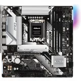 Материнская плата, ASRock, B760M PRO RS/D4 (4710483941702), LGA1700, iB760, 4xDDR4 2933/3200/5333+(OC), 4xSATA3, 2xM.2 (PCI-E 4.0x4), Raid, 1xDP, 1xHDMI, 2xPCI-Ex16, 1xPCI-Ex1, mATX