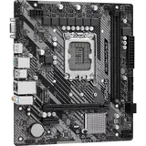 Материнская плата, ASRock, H610M-HVS/M.2 R2.0 (4710483939914), LGA1700, iH610, 2xDDR4 2666/2933/3200MHz, 4xSATA3, 1xM.2 (PCI-E 3.0x4), 1xD-Sub, 1xHDMI, 1xPCI-Ex16, 1xPCI-Ex1, mATX