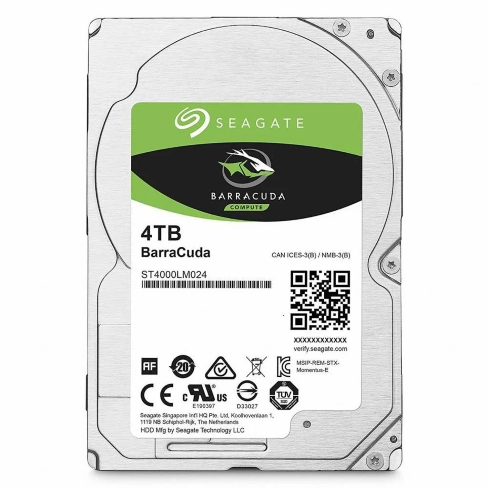 Жесткий диск Seagate Original SATA-III 4Tb ST4000LM024 Momentus (5400rpm) 128Mb 2.5\SEAGATE"" Тип - HDD Поддержка секторов размером 4 Кб - есть Назначение - для настольного компьютера Форм-фактор;37639;2;14.07.2026;RU