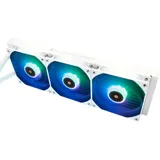 Система водяного охлаждения Thermalright Core Vision 360 ARGB Soc-AM5/AM4/1200/1700/1851 белый 4-pin 28.1dB Al LCD Ret (C-VISION-360-WH-ARGB)