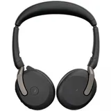 Гарнитура, Jabra, 26699-989-999, Jabra Evolve2 65 Flex, Link380a UC Stereo, Проводная, Защита слуха PeakStop, USB А/С, Bluetooth 5.2, 2 x MEMS