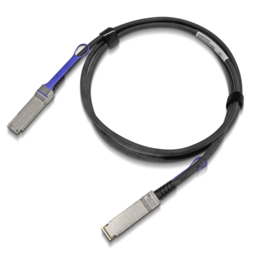 Кабель Mellanox Кабель MCP1600-E003E26 Mellanox® Passive Copper cable, IB EDR, up to 100Gb/s, QSFP28, 3m, Black, 26AWG
