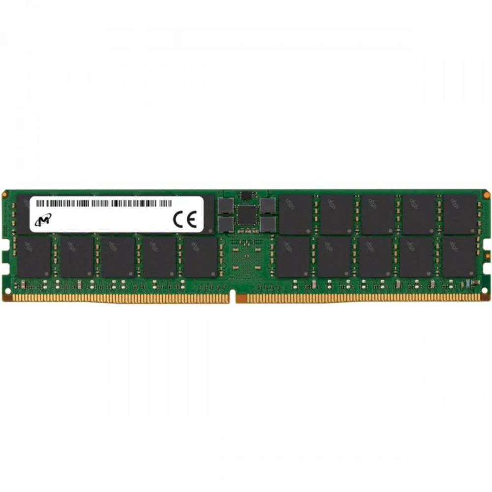 Оперативная память Micron DDR5 RDIMM 64GB 2Rx4 5600 MHz ECC Registered MTC40F2046S1RC56BD1, 1 year, OEM