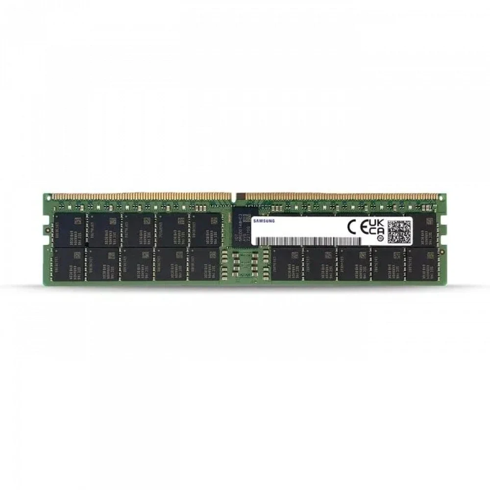 Оперативная память Samsung DDR5 32GB RDIMM 4800 Mbps (1Rx4) ECC Reg 1.1V (M321R4GA0BB0-CQK), 1 year, OEM