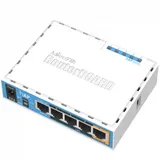 Маршрутизатор, MikroTik, RB951Ui-2nD, hAP, 5 портов 10/100M (Ether5 Passive PoE), USB, Passive PoE in, 802.11b/g/n, N300, RouterOS (4), -30°C to 70°C, desktop case