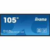 Интерактивная панель, iiyama, TE10518UWI-B1AG, 105", 5K, Android 13, V100, A311D2 Quad core A76+A55, ОЗУ 8гб, ПЗУ 64гб, чёрный