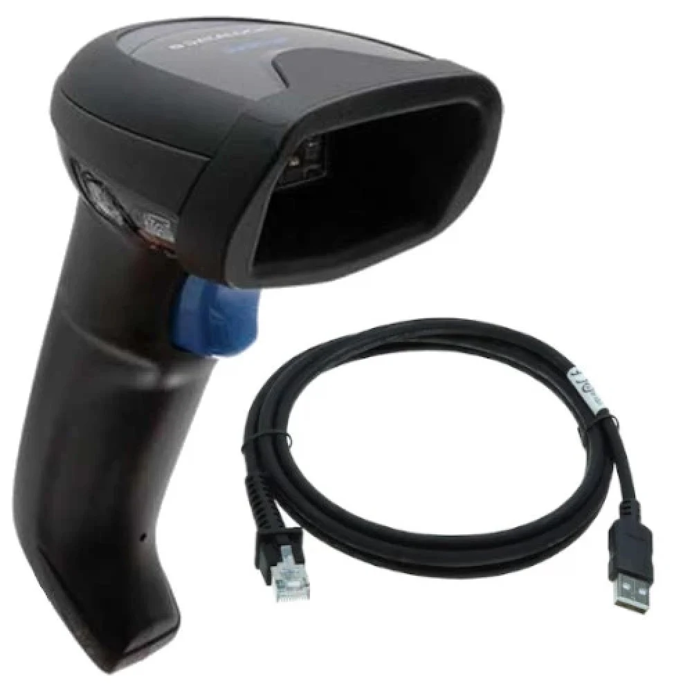 Сканер штрикода Datalogic QuickScan QW2520, 2D VGA Imager, USB Interface, Black (Kit includes Scanner and USB Cable 90A052258)