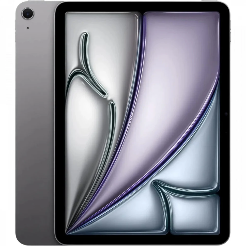 Планшет Apple iPad Air 2024 A2902 M2 2.99 8C RAM8Gb ROM128Gb 11" IPS 2360x1640 iOS серый космос 12Mpix 12Mpix BT WiFi 10hr [MUWC3HN/A]