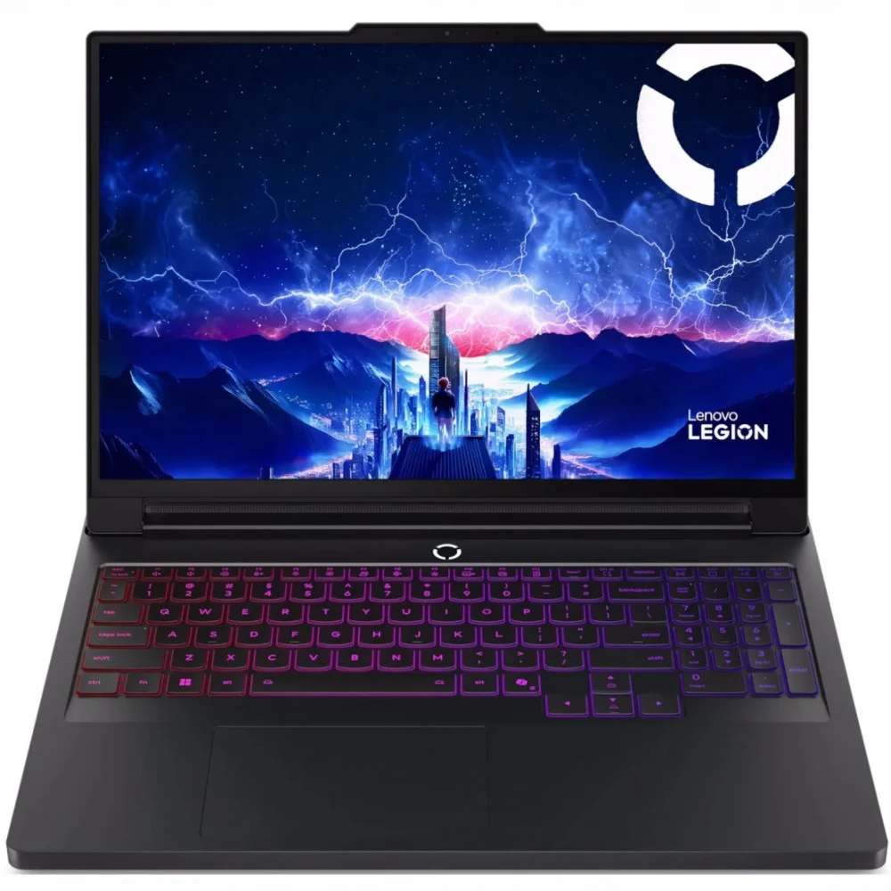 Ноутбук Lenovo Legion Pro 7 16IAX10H Core Ultra 9 275HX 64Gb SSD1Tb NVIDIA GeForce RTX 5090 24Gb 16" OLED WQXGA (2560x1600) без ОС black WiFi BT Cam (83F50022RK)