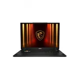 Ноутбук, MSI, Stealth 18 HX AI A2XWIG-080KZ, MS-1833, 9S7-183341-080, 18", UHD+ 3840x2400, MiniLED, 120Hz, Intel Core Ultra 9 275HX, 16GB*2 DDR5, 2TB SSD Gen5, NVIDIA GeForce RTX5080, 16GB GDDR7, Wi