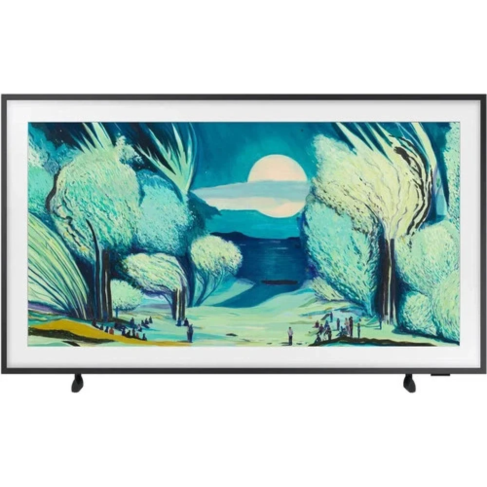 Телевизор QLED/ Телевизор QLED Samsung 85" QE85LS03FAUXRU The Frame черный 4K Ultra HD 120Hz DVB-T2 DVB-C DVB-S2 USB WiFi Smart TV