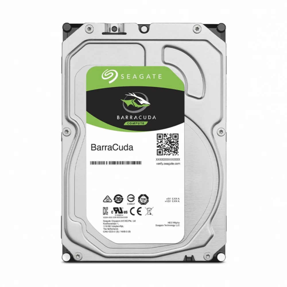 Жесткий диск Seagate Barracuda HDD SATA 1Tb, 7200 rpm, 256Mb buffer, 512e/4kn, SMR, ST1000DM014, 1 year, (analog ST1000DM010)