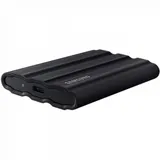 Внешние HDD и SSD/ Samsung External SSD T7 Shield, 1TB, Type C-to-C/A, USB 3.2 Gen2, R/W 1050/1000MB/s, IP65, 88x59x13mm, 98g, Black