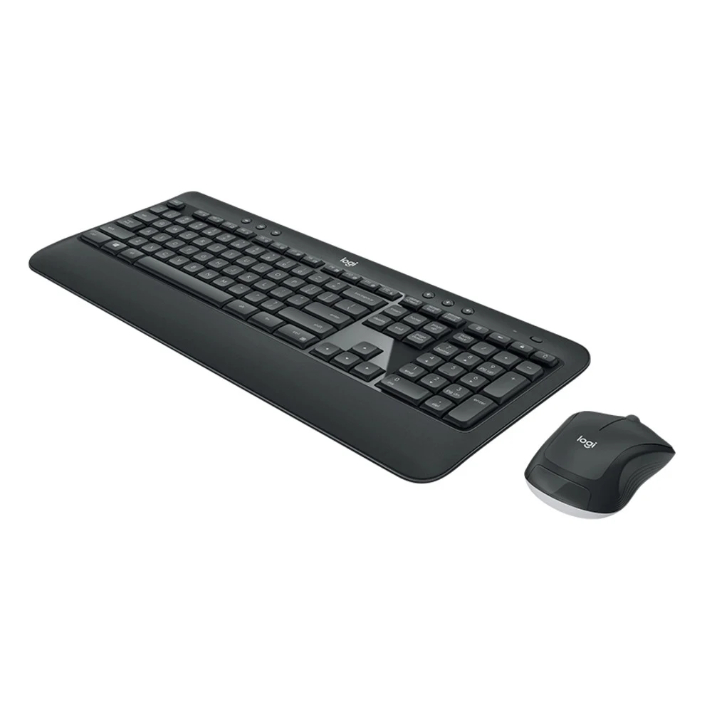 Комплект клавиатура и мышь Logitech беспроводной MK540 Advanced |920-008686| клавиатура черная, мультимедийная, 114 |920-008686| клавиш с защитой от воды, мышь черная, оптическая 1000dpi, 3 кнопки,