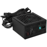 Блок питания, Deepcool, PL550D R-PL550D-FC0B-EU, 550W, ATX 3.0, Bronze, 20+4 pin, 4+4pin, 6*Sata, 2*Molex, 3*PCI-E 6+2 pin, 1*(16Pin)12VHPWR, Вентилятор 12 см, Кабель питания, Чёрный