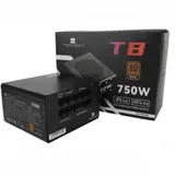Блок питания 750W/ Power Supply Thermalright, 750W 80+ Bronze (ATX, 3.0, PCIe 5.0, Full modular, 1x24(20+4)pin, 2xCPU 8(4+4)pin, 4xPCIe*2 8(6+2)pin, 3xSATA3, 1x12+4pin (12VHPWR PCIe 5.0 12+4pin 600m
