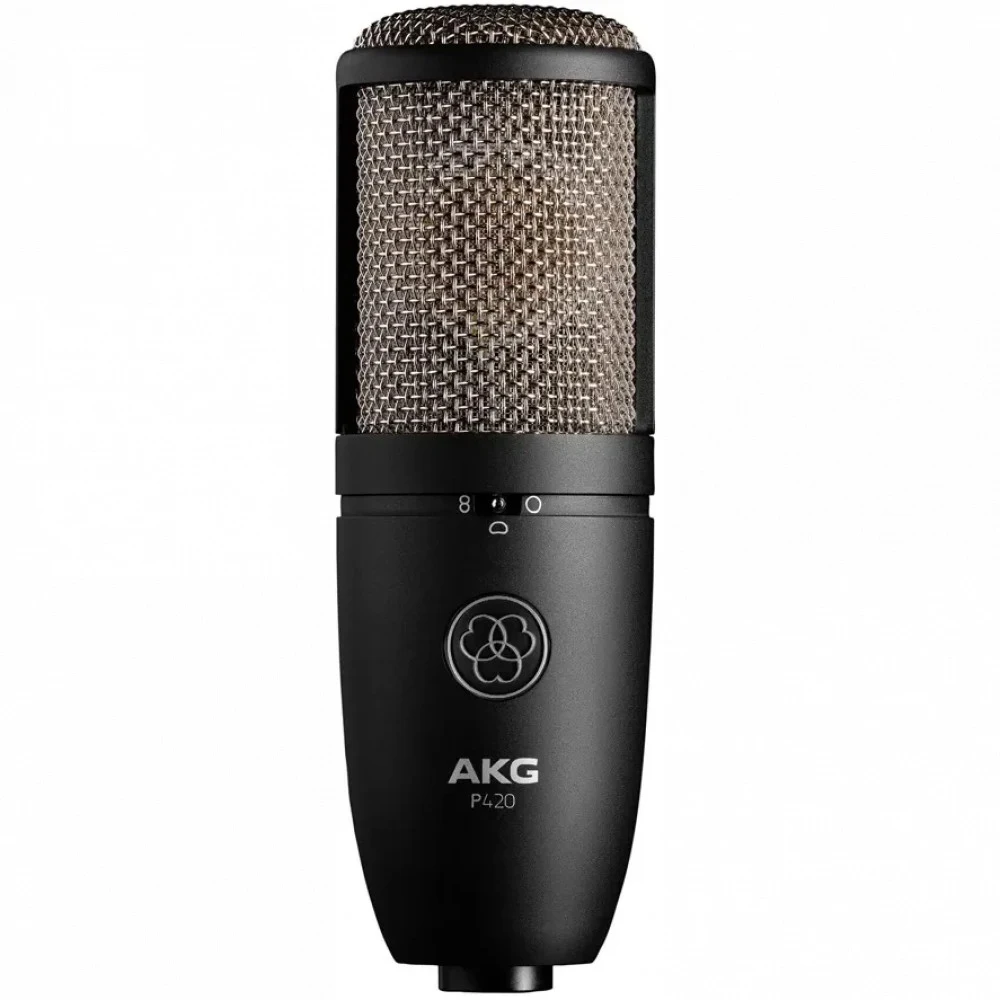 Микрофон проводной AKG P420 черный