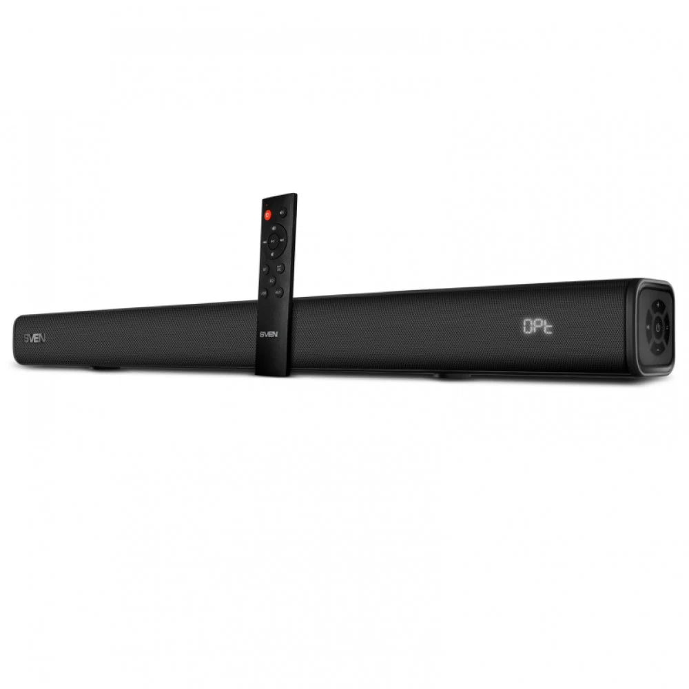 Саундбар SVEN SB-2040A черный (2 х 20 Вт, Bluetooth, HDMI, ПДУ, Optical, USB, дисплей)