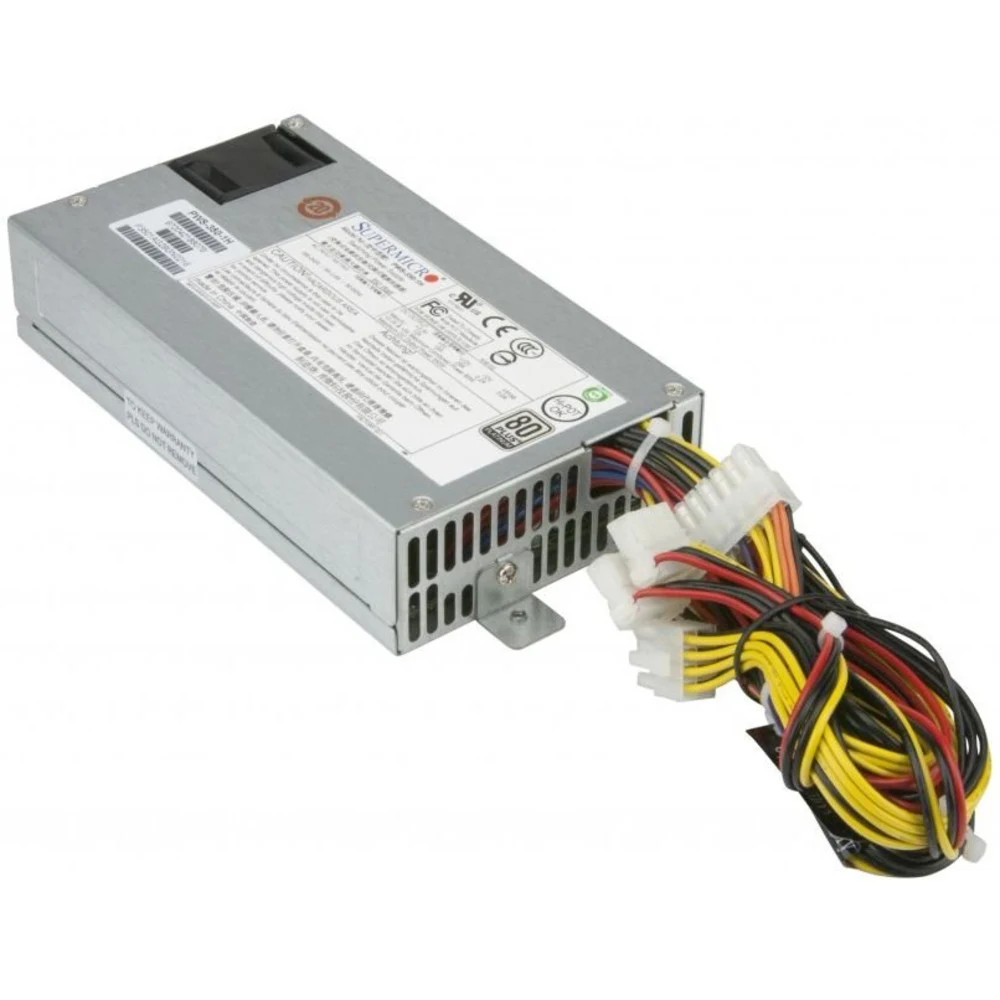 Supermicro PWS-350-1H Блок питания 1U Single AC-DC 350W Platinum Level, Multiple Output Power