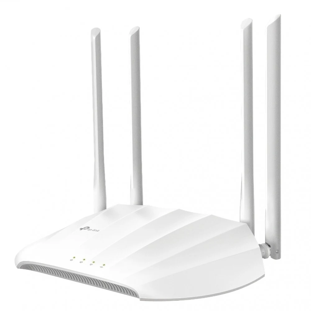 Точка доступа Wi-Fi TP-LINK TL-WA1201 AC1200 Двухдиапазонная Точка доступа, до866 Мбит/с на 5 ГГц + до300 Мбит/с на 2,4 ГГц,1 гигабитный порт LAN,4 внешние антенны,поддержка Пассивного РоЕ, MU-MIMO,