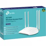 WiFi точка доступа AC1200 GbE Tp-Link TL-WA1201 Wireless AC Access Point, до 867 Mbps на 5 GHz и до 300 Mbps на 2,4 GHz, 4 фиксированные всенаправленные антенны, GbE LAN порт, режимы работы: точка д