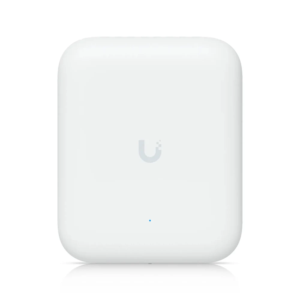 Беспроводная точка доступа, Ubiquiti, U7-Pro-Outdoor, UniFi, 802.11a/b/g/n/ac/ax/be, BE9300, 1 порт 1/2.5 Gbps RJ45, 300 клиентов, PoE+802.3at, без адаптера питания, внешняя, Уличная