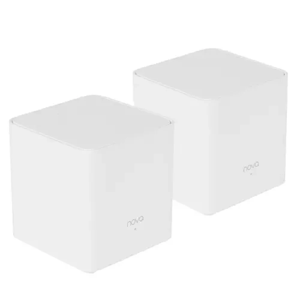 Tenda EX3 (2-pack) Mesh Wi-Fi 6 система AX1500, до 300 Мбит/с на 2,4 ГГц + до 1201 Мбит/с на 5 ГГц