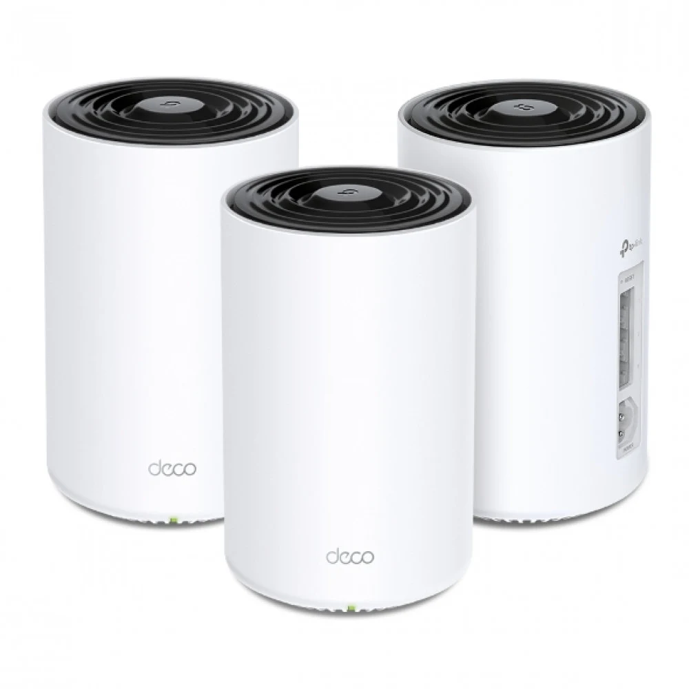 TP-Link Deco PX50(3-pack) AX3000 Домашняя Mesh-система Wi-Fi 6 с поддержкой Powerline G1500