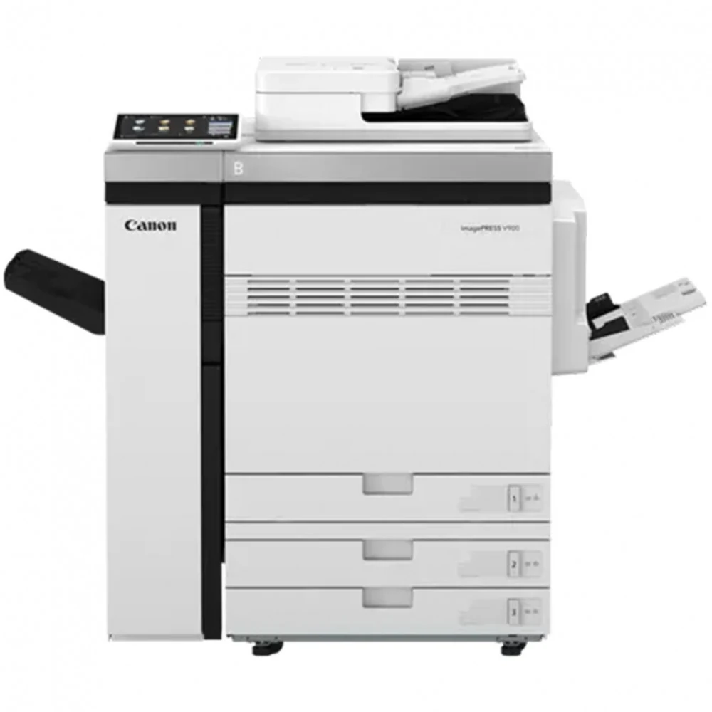 Цветное лазерное МФУ, Canon, IMAGEPRESS V900 SERIES MFP, 5765C003AA, SRA3, speed up to 90ppm Colour and BW, standard are: 3 x 550-sheet paper cassettes (80 gsm), 240GB SSD, 6GB RAM, Color Universal