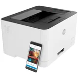 Принтер лазерный цветной HP 4ZB94A Color Laser 150a Printer (A4) 600 dpi, 18 (black)/4 (colour) ppm, 64MB/400Mhz, tray 150 pages, USB 2.0, duty cycle 20 000 pages