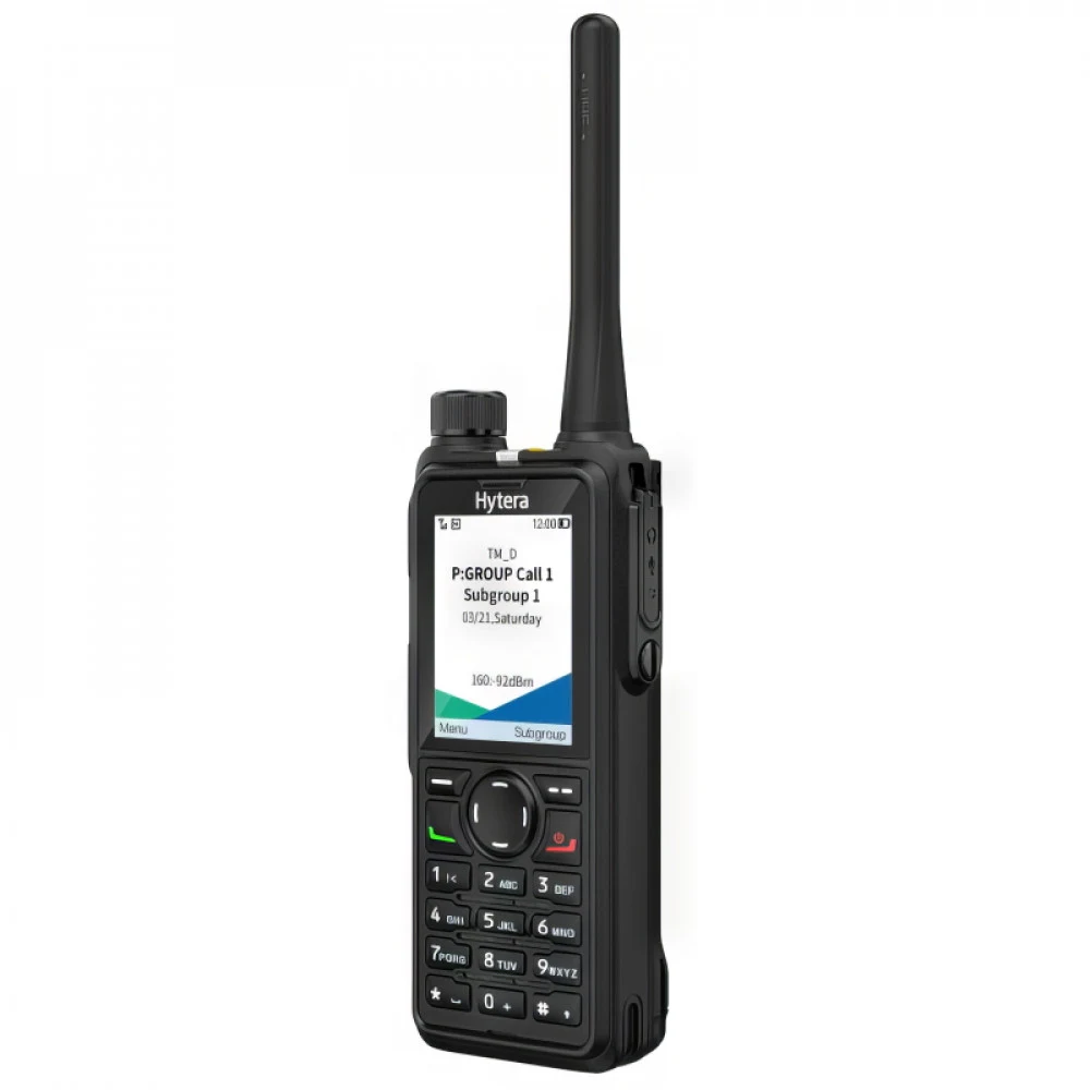 Р/ст HYTERA HP785 136-174МГц, IP68, 1024кан., 5Вт, DMR Tier III/Analogue, BP2403 (Li-Pol 2400 мАч)- 2шт, GPS/GLONASS, BT, mandown, roaming, з/у