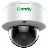 Tiandy 2Мп купольная IP-камера 2.8 мм, 512Гб слот SD, кнопка reset ● Metal+Plastic Housing ● Up to 1920x1080@30fps ● S+265/H.265/H.264 ● Min. illumination Color: 0.02Lux@F2.0 ● Smart IR, IR Range: 3