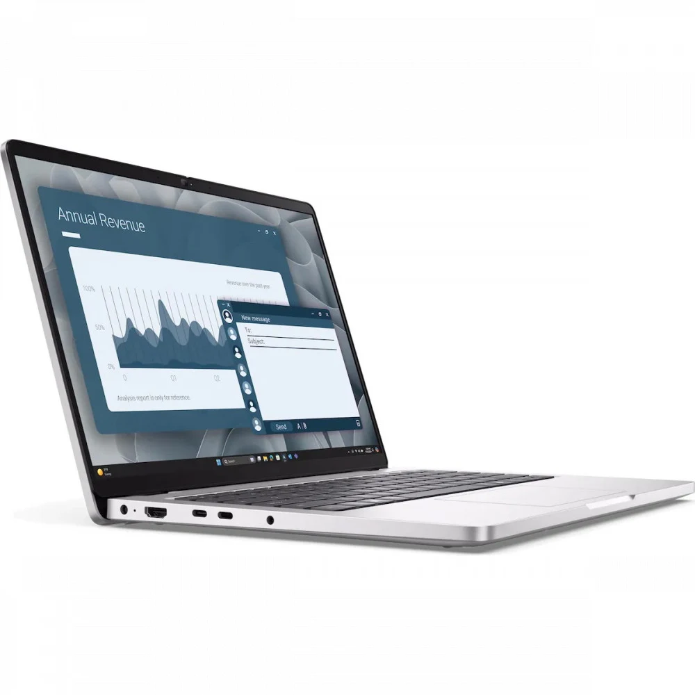 Ноутбук Dell/Pro 14 PC14255/3г/Ryzen AI 7 Pro/350/2 GHz/16 Gb/SSD/1024 Gb/No ODD/Radeon/860M/14 ''/1920x1200/Windows 11/Pro/64/Fingerprint Reader/Сере 210-BQQC/BTO603_PC14255_EMEA