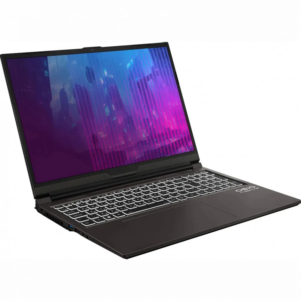 Ноутбук CyberLine C160i-002 16"(1920x1200 IPS (матовый, 165Hz) )/Intel Core i5 12600H(2.7Ghz)/16384Mb/512PCISSDGb/noDVD/Ext:nVidia GeForce RTX4050(6144Mb)/Cam/BT/WiFi/52.6WHr/war 1y/2.15kg/Coffee/no
