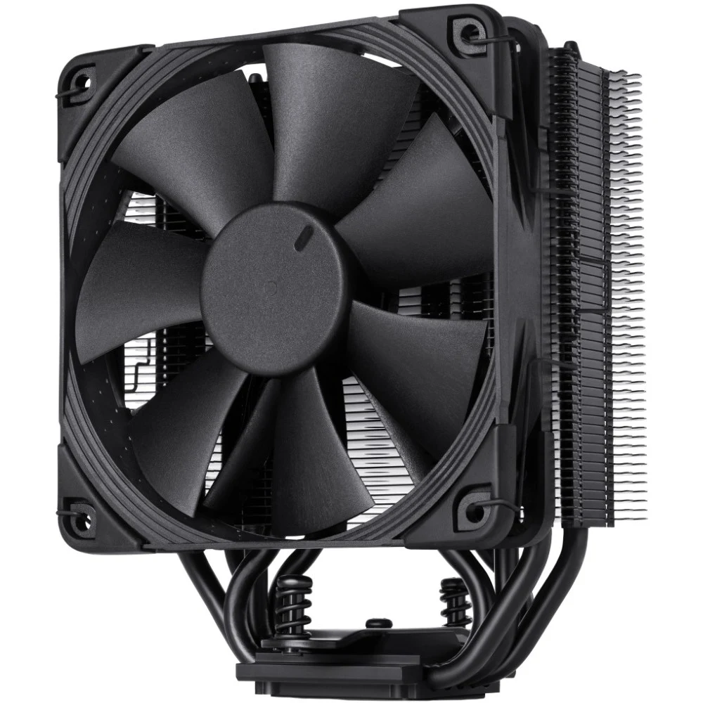 Кулер для процессора/ CPU Cooler Noctua NH-U12S chromax.black (129W, 4-pin PWM, 158mm, Al/Cu, 5x6mm, 1x120x120x25mm, 54.97CFM, 22.4dBA, 1500RPM, S: 1851/1700/1200/115X, AM5/AM4, Black)