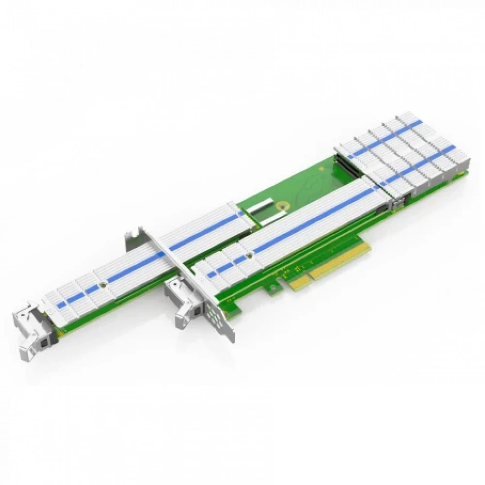 Рейд контроллер (адаптер) LR-LINK LRSV9310-2ER PCIe x8 3.0 - M.2 для 2-х NVMe накопителей до 110mm (