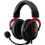 Гарнитура, HyperX, 4P5M0AA, KHX-HSCP-RD, Cloud II - Pro Gaming Headset (Red), Микрофон съёмный гибкий, Динамики 53 мм, 150 мВт, 15-25000гц, Блок управления звуком USB удлинитель, Красно-Чёрный, Цвет