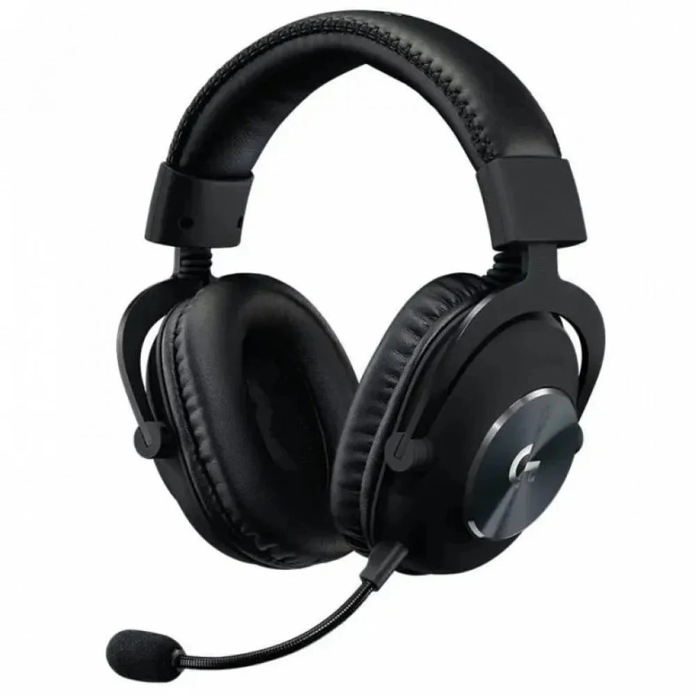 Игровые наушники LOGITECH G PRO X чёрные (USB, PRO-G 50 мм, 981-000818/981-000819)