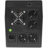 ИБП POWERMAN Smart Sine 2000, LCD, линейно-интерактивный, 2000ВА, 1400Вт, 4 евророзетки с резервным питанием, USB, батарея 12В 9Ач 2 шт., 380мм х 158мм х 198мм, 12.7 кг./ UPS POWERMAN Smart Sine 200