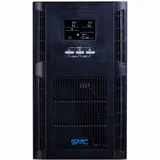 Источник бесперебойного питания, SVC, PT-2K-LCD, Мощность 2000ВА/1600Вт, PT-cерия, On-Line, LCD\USB\RS-232, SMART, Диапазон работы AVR: 115-300В, Бат.: 12В/7.5Aч*6шт., Вентилятор: 8см*2шт., 4 вых.,
