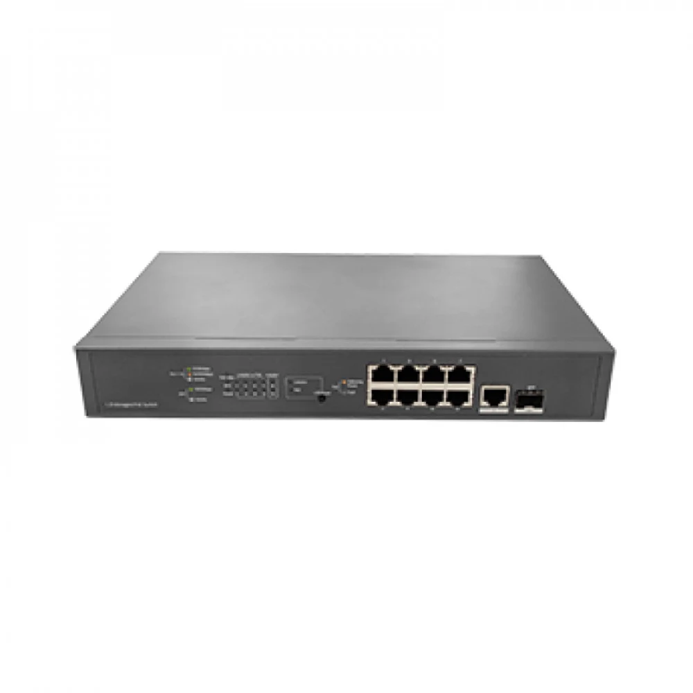 UTEPO UTP3310TS-PSB-L2 Коммутатор 8-портовый управляемый PoE