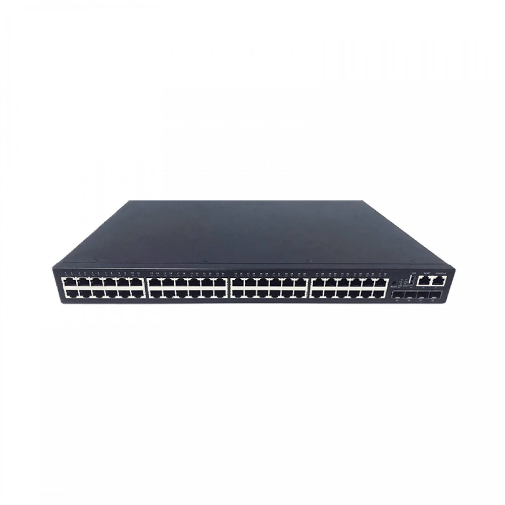 UTEPO UTP5652S-PSB-L3 Коммутатор 10c 48 портами гигабитный Ethernet PoE+ и 4-портовый управляемый коммутатор Ethernet 10G SFP+ L3