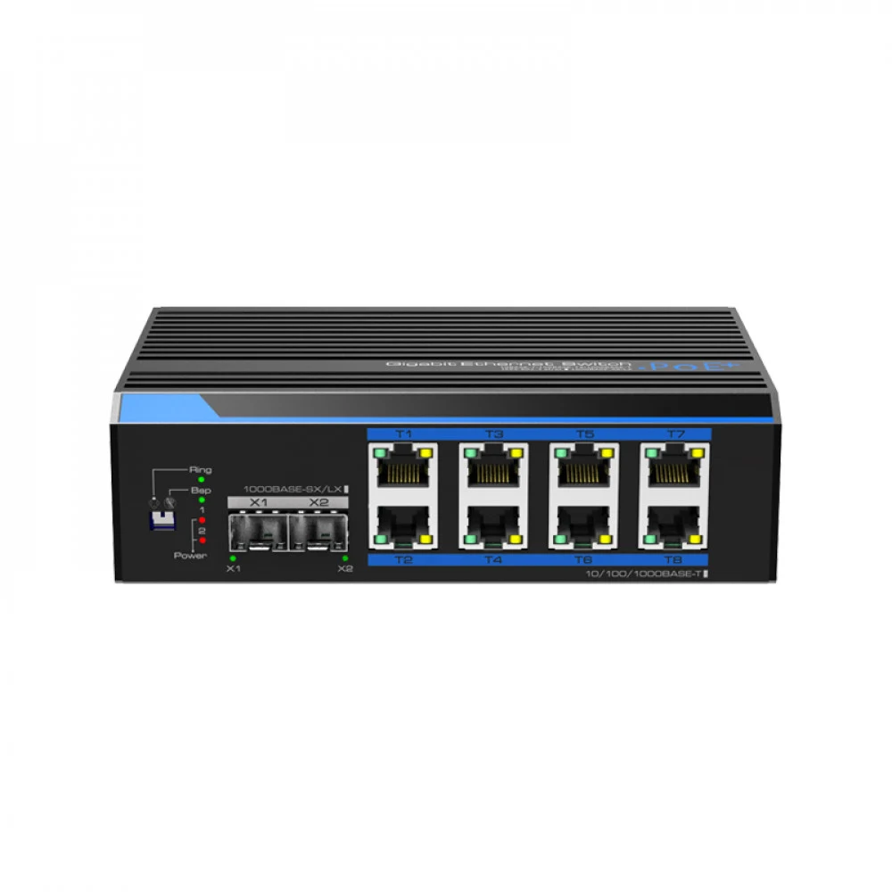 UTEPO UTP7208GE Промышленный 8-портовый неуправляемый коммутатор