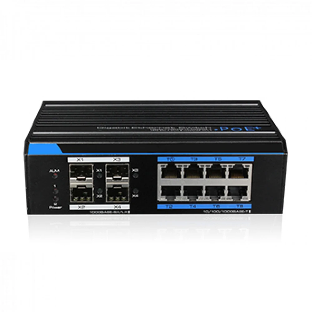 Коммутатор UTEPO 8-Port Gigabit PoE+ 4-Port Gigabit SFP L2 Managed Ethernet